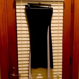 Black Strapless Dress